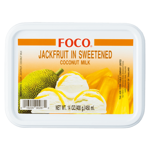 Frozen Jackfruit in Sweetened Coconut Milk