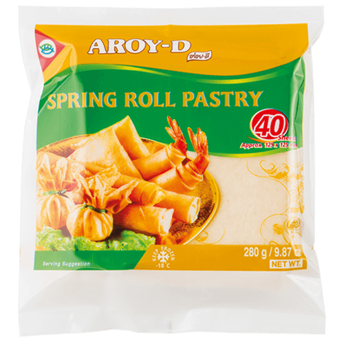 Frozen Spring Roll Pastry 5.5 SQ In