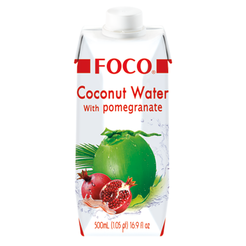 UHT Coconut Water With Pomegranate